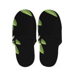 Lily Floral Print Slippers