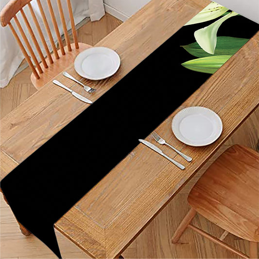 Lily Floral Print Table Runner