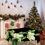 Lily Floral Print Tablecloth