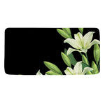 Lily Floral Print Towel