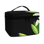 Lily Floral Print Travel Makeup Bag