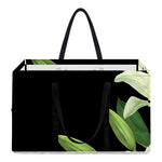 Lily Floral Print Utility Tote Bag