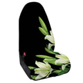 Lily Floral Print Waterproof Car Seat Cover