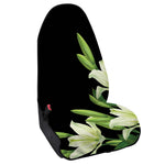 Lily Floral Print Waterproof Car Seat Cover