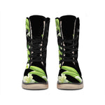 Lily Floral Print Winter Boots