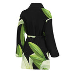 Lily Floral Print Women's Bathrobe