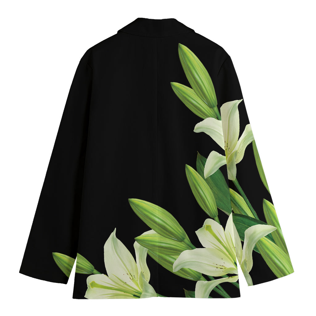 Lily Floral Print Women's Cotton Blazer