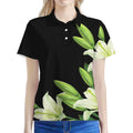 Lily Floral Print Women's Polo Shirt