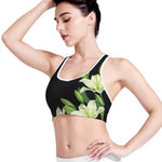 Lily Floral Print Women's Sports Bra