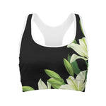 Lily Floral Print Women's Sports Bra