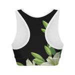 Lily Floral Print Women's Sports Bra