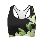 Lily Floral Print Women's Sports Bra