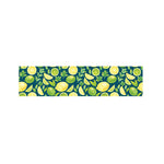 Lime And Lemon Pattern Print Bed Runner