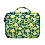 Lime And Lemon Pattern Print Briefcase Bible Bag