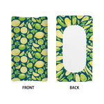 Lime And Lemon Pattern Print Changing Pad Cover