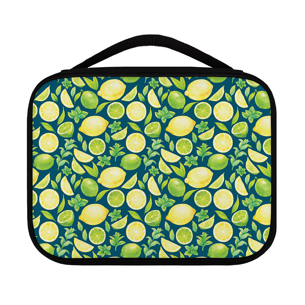 Lime And Lemon Pattern Print Classic Bible Case