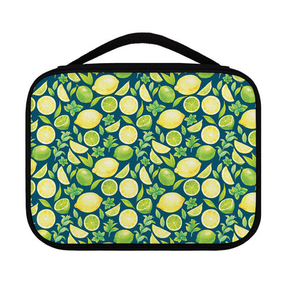 Lime And Lemon Pattern Print Classic Bible Case