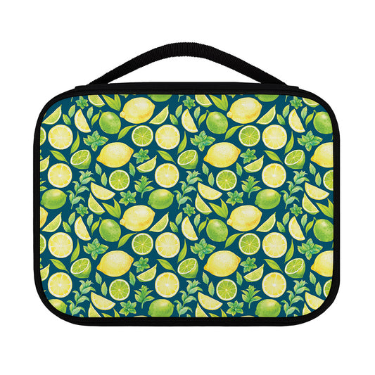 Lime And Lemon Pattern Print Classic Bible Case