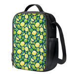 Lime And Lemon Pattern Print Crossbody Lunch Bag