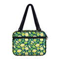 Lime And Lemon Pattern Print Double Strap Bible Bag