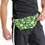 Lime And Lemon Pattern Print Fanny Pack