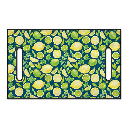 Lime And Lemon Pattern Print Golf Cart Seat Cover