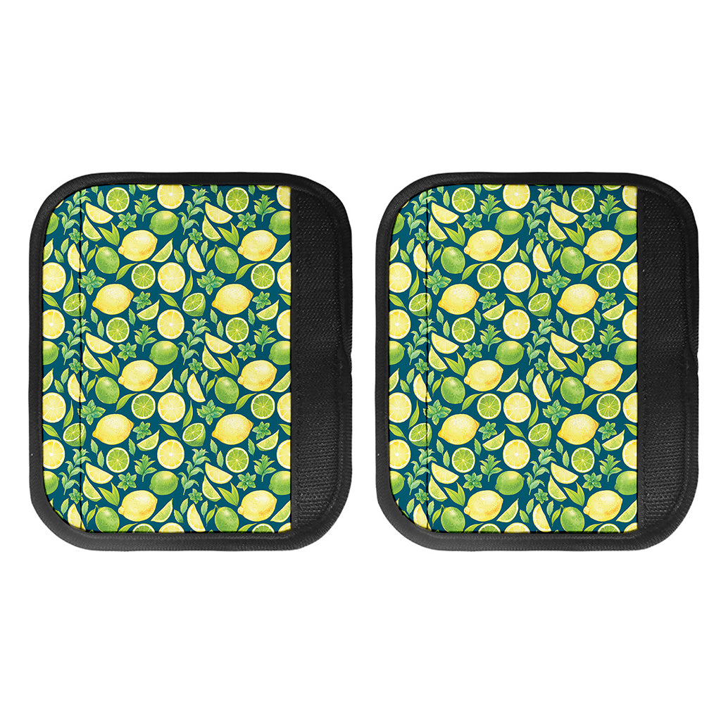 Lime And Lemon Pattern Print Handle Covers