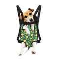 Lime And Lemon Pattern Print Pet Carrier Backpack