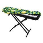 Lime And Lemon Pattern Print Piano Keyboard Cover