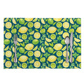 Lime And Lemon Pattern Print Placemat
