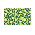 Lime And Lemon Pattern Print Polyester Flag