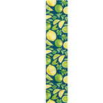 Lime And Lemon Pattern Print Table Runner