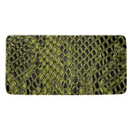 Lime Green And Black Snakeskin Print Towel
