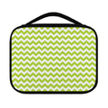 Lime Green And White Chevron Print Classic Bible Case