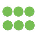 Lime Green And White Polka Dot Print Coaster Set