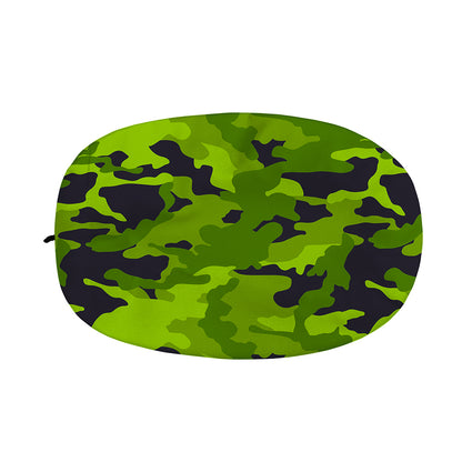 Lime Green Camouflage Print Car Side Mirror Covers