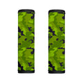 Lime Green Camouflage Print Handle Covers