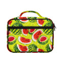 Lime Green Watermelon Pattern Print Briefcase Bible Bag