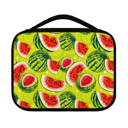 Lime Green Watermelon Pattern Print Classic Bible Case