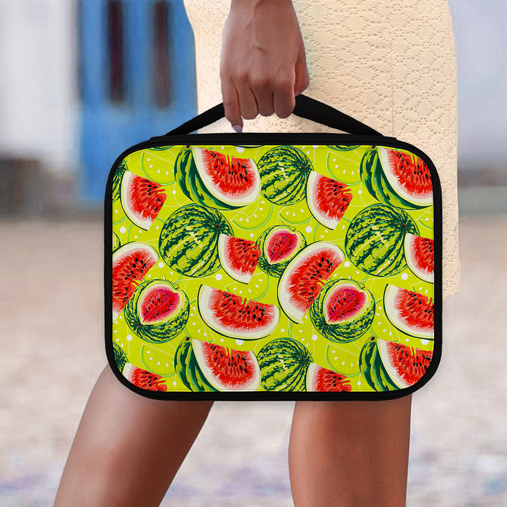 Lime Green Watermelon Pattern Print Classic Bible Case
