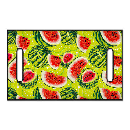 Lime Green Watermelon Pattern Print Golf Cart Seat Cover
