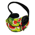 Lime Green Watermelon Pattern Print Pet Sling Carrier