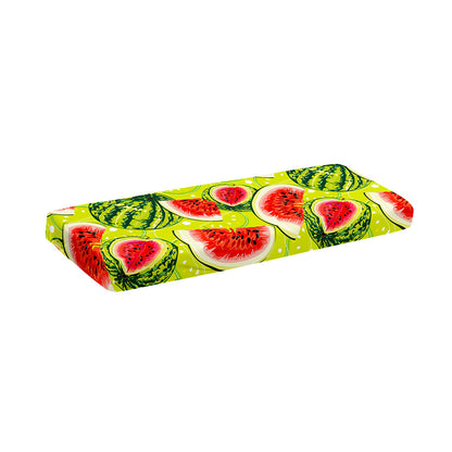 Lime Green Watermelon Pattern Print Piano Keyboard Cover