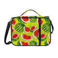 Lime Green Watermelon Pattern Print Shoulder Strap Bible Bag