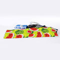 Lime Green Watermelon Pattern Print Sports Towel