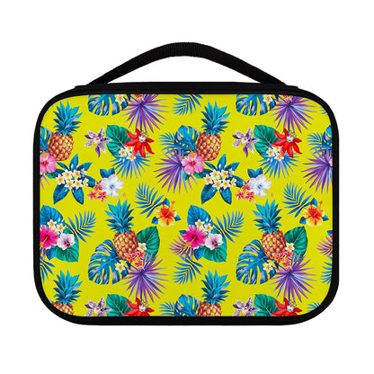 Lime Hawaiian Pineapple Pattern Print Classic Bible Case