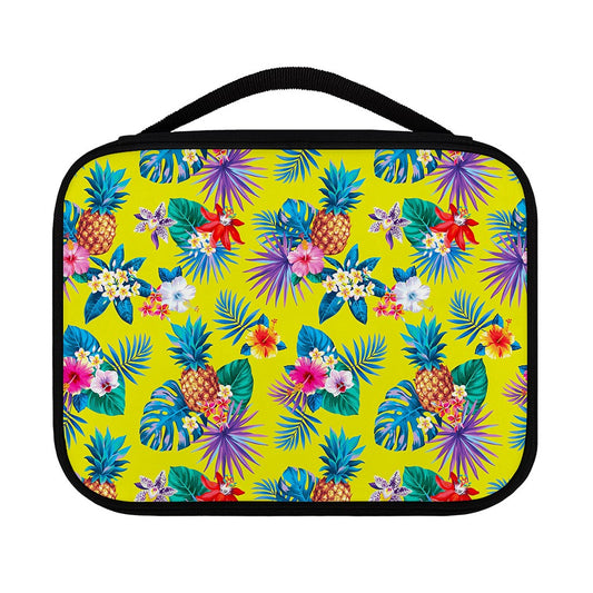 Lime Hawaiian Pineapple Pattern Print Classic Bible Case
