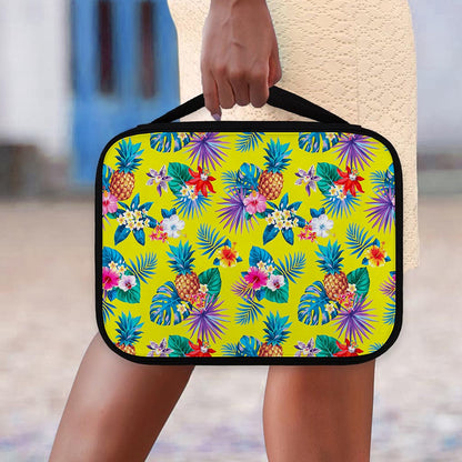 Lime Hawaiian Pineapple Pattern Print Classic Bible Case