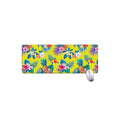 Lime Hawaiian Pineapple Pattern Print Extended Mouse Pad