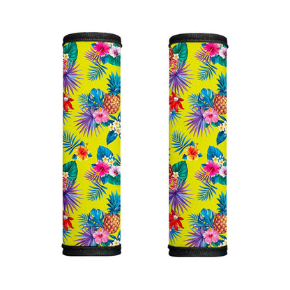 Lime Hawaiian Pineapple Pattern Print Handle Covers
